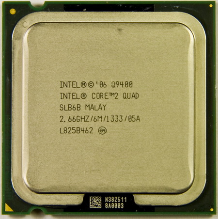 Q9400 front side